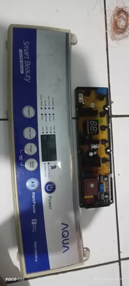 Jual module mesin cuci 1 tabung merk Aqua