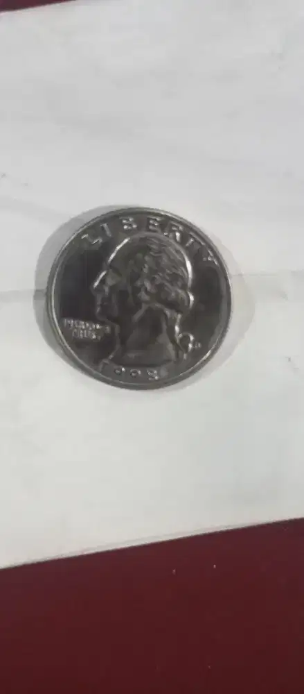 Coin quarter dolar 1998