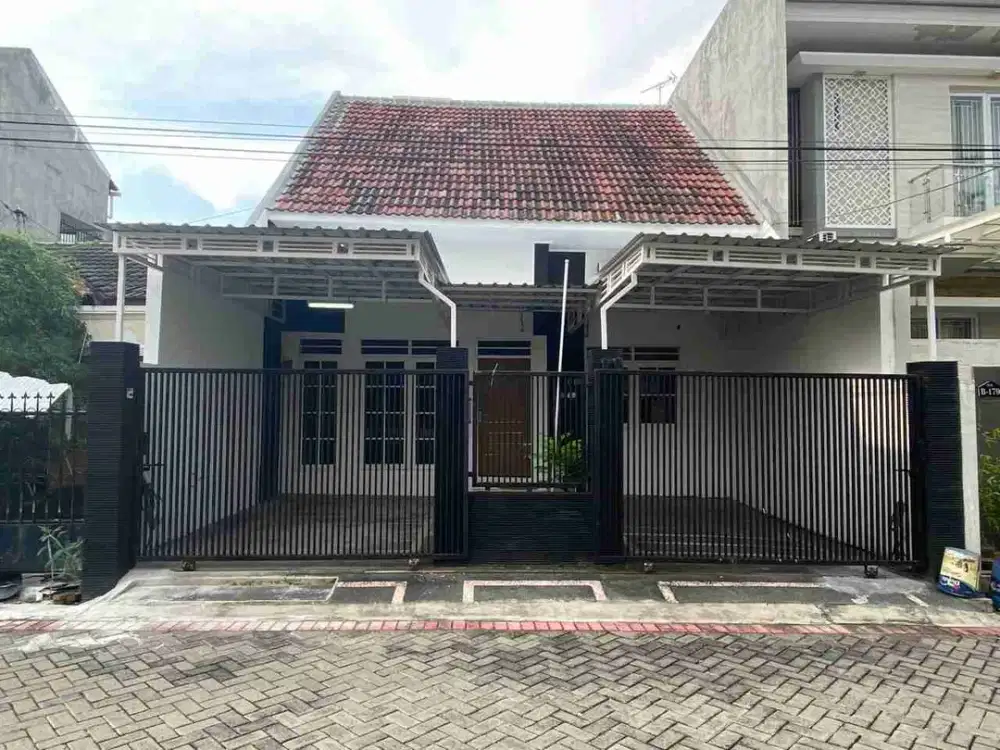TERMURAH DI KELASNYA RUMAH MANYAR JAYA SURABAYA LEBAR 8 HANYA 1,65M