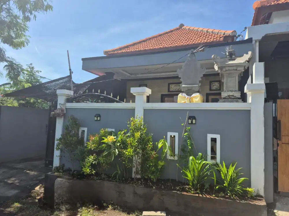 Rumah Baru Jadi, Non Furnish di Kutuh Bali-Modern dan Nyaman