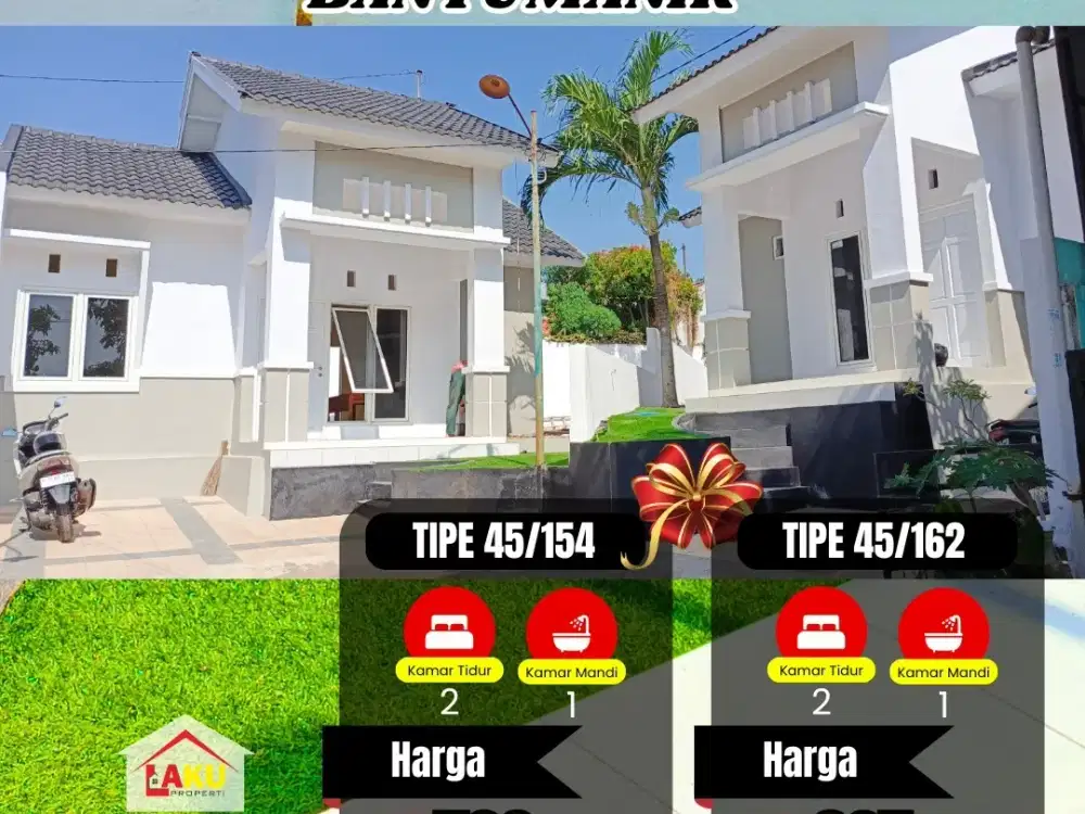 Rumah 1 Lantai dekat TRANSMART Luas Paling murah di Banyumanik