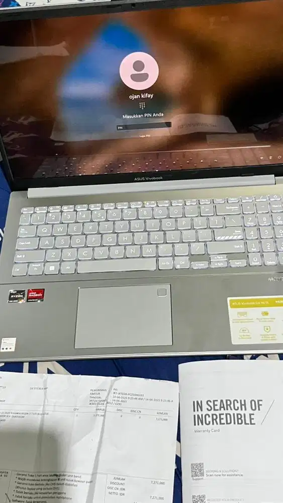 Laptop Asus Vivobook