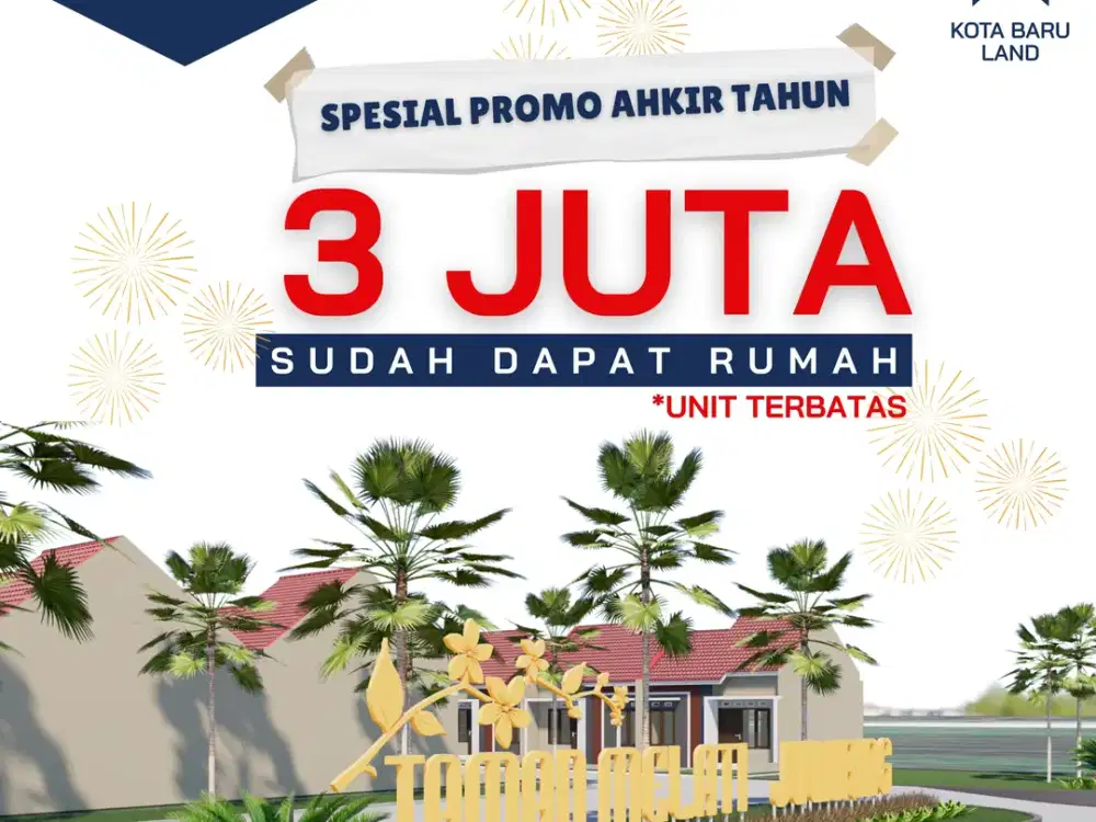 RUMAH 3 JUTAAN DI TAMAN MELATI JUWIRING KLATEN