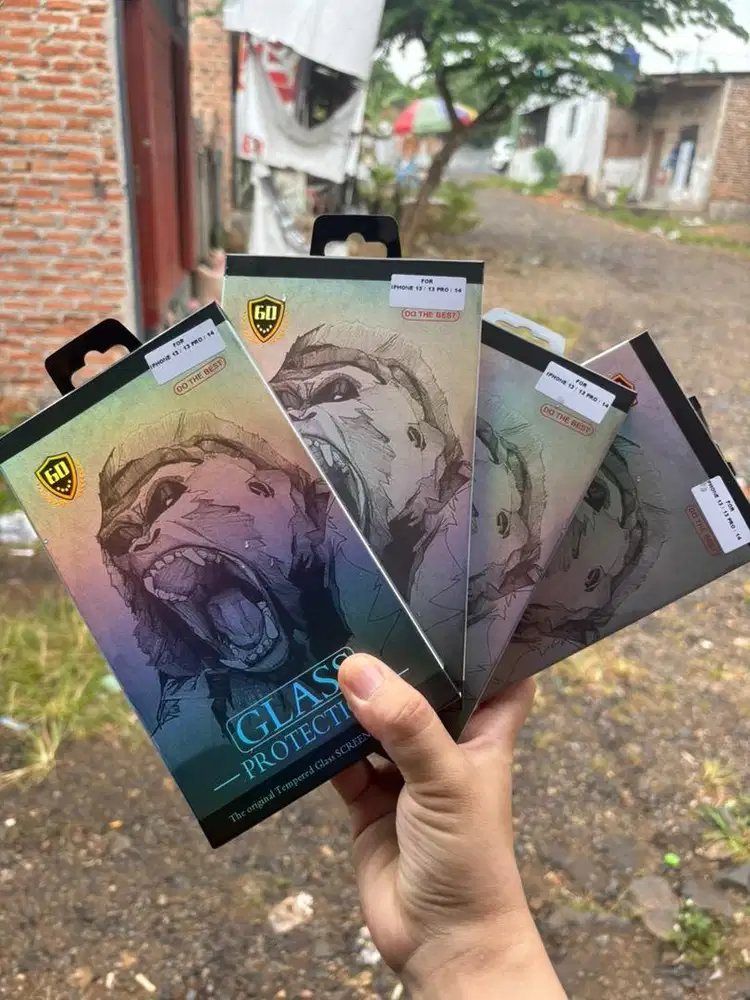 Tempered glas iphone 13/14/pro glosy spy