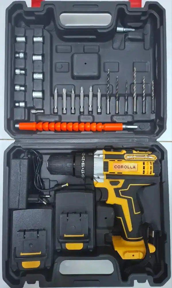 Baru bor cordless batere lithium brushless impact electric drill