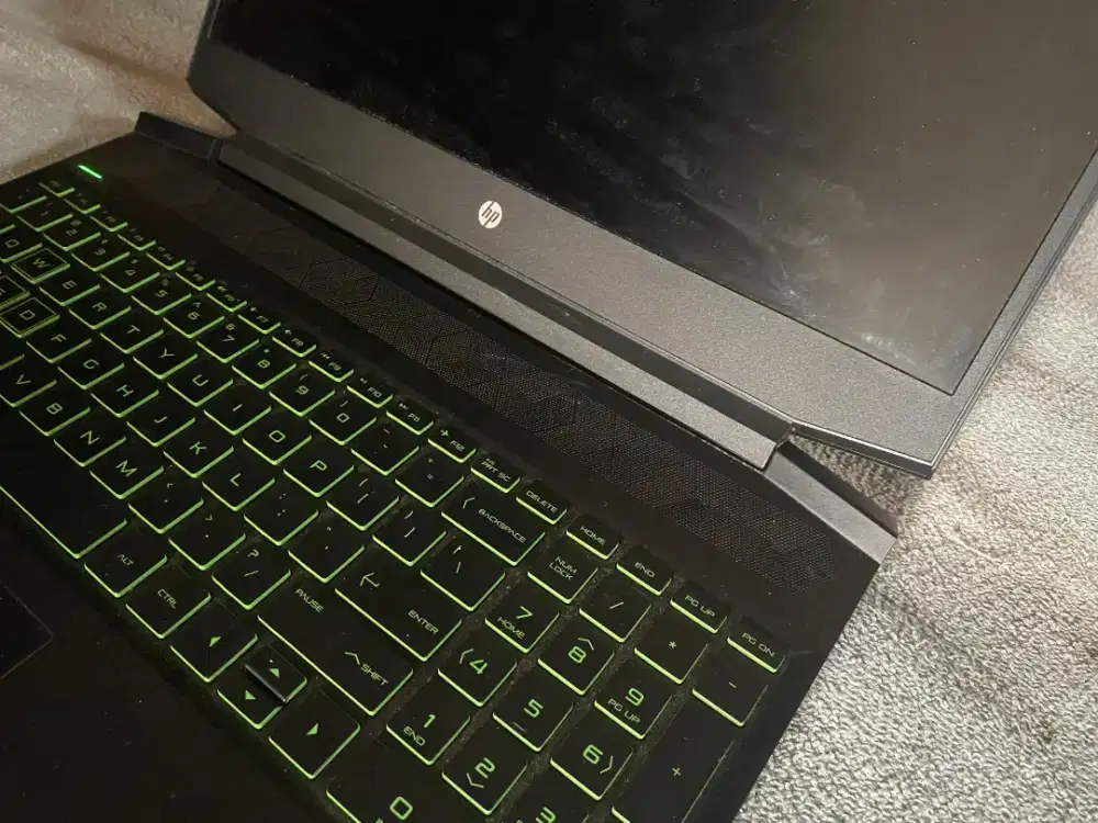Dijual laptop gaming design HP pavilon spek dipict