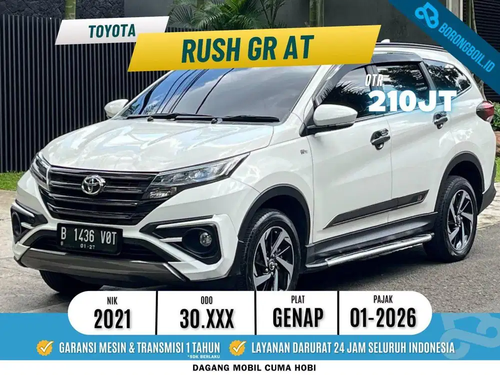 TOYOTA RUSH GR AT 2021 TDP MINIM ISTIMEWA