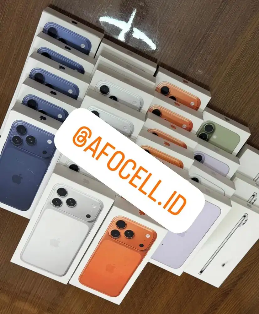 iPhone 17 Pro Max Orange Resmi Indonesia