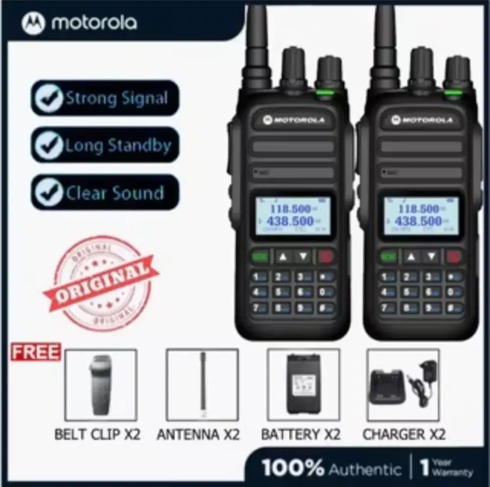 Handy talkie motorola