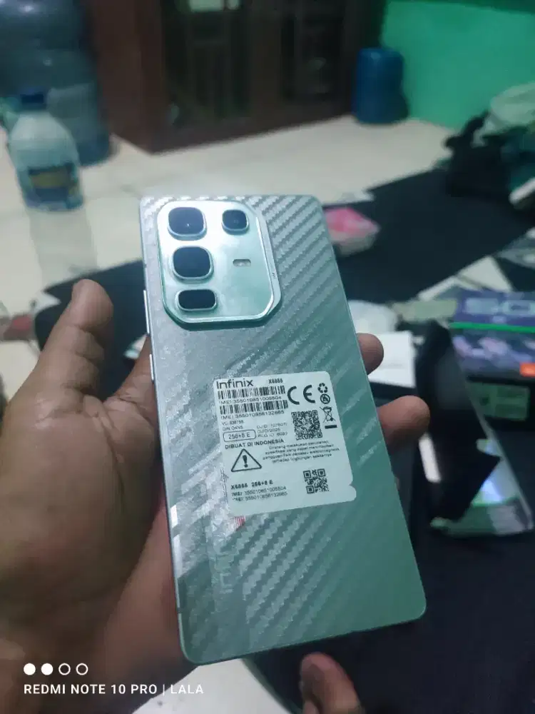 Infinik note 50 pro fullset mulus ram 8/255