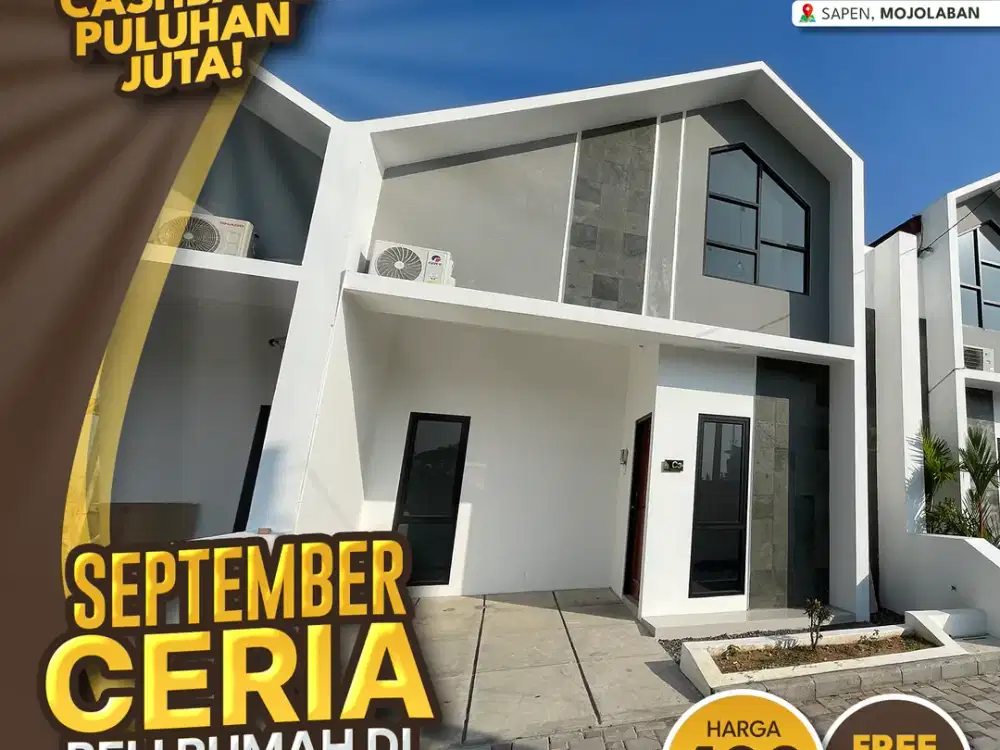 Rumah Dekat UNS & Moewardi Hanya di Bosstania Sapen