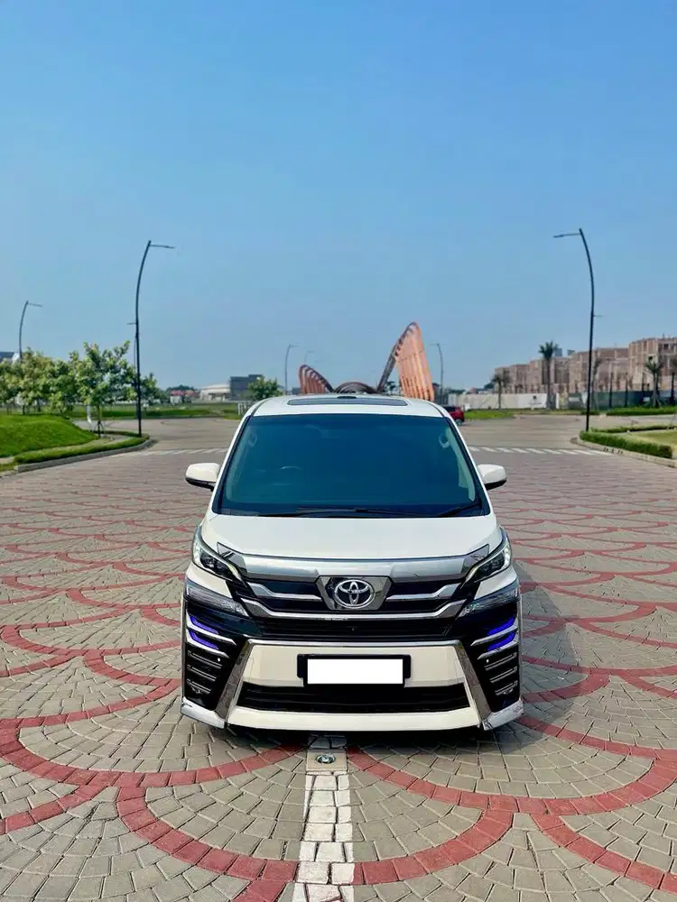 BUKAN jebakan Kredit Toyota Vellfire 2.5 G  2017 White on Black