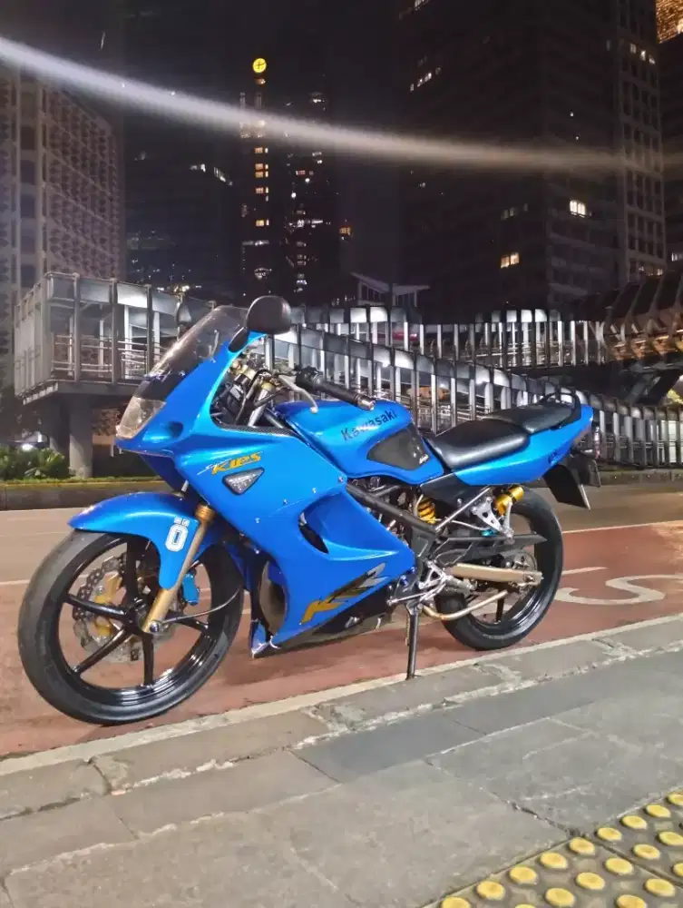 Ninja rr old CBU 2005 BIRU