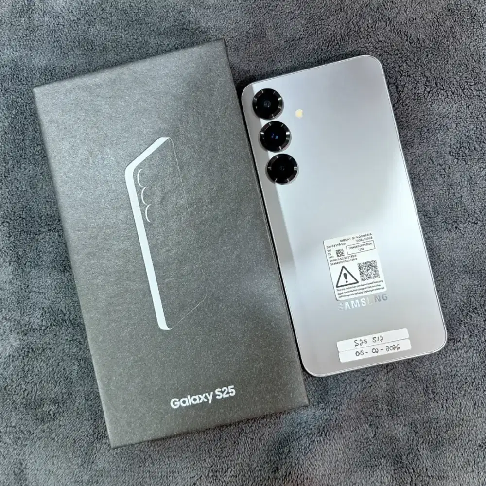 Samsung S25 5G 12/512gb SEIN fullset ori
