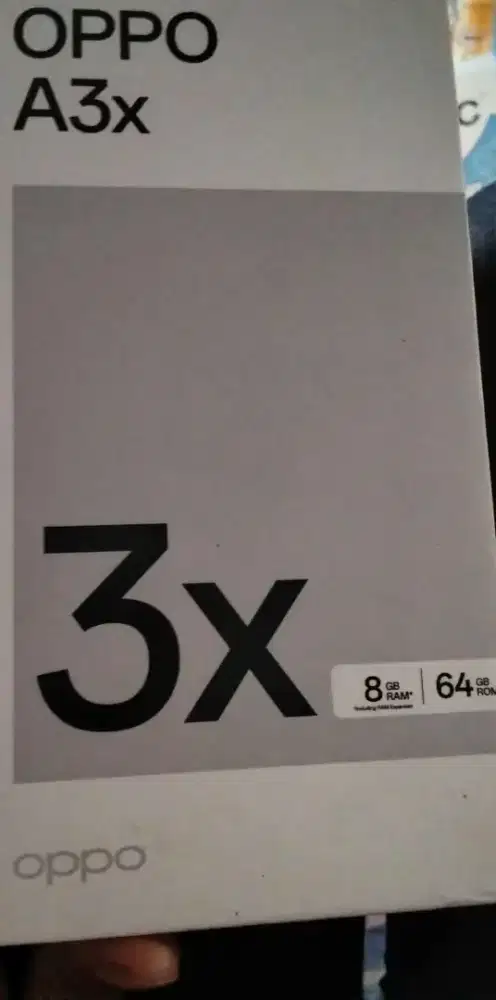 Oppo A3x ram 4.