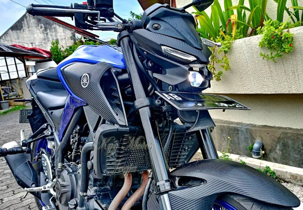 Yamaha New MT25 MT 25 Biru Tahun 2021 Plat AB Sleman Pajak Panjang