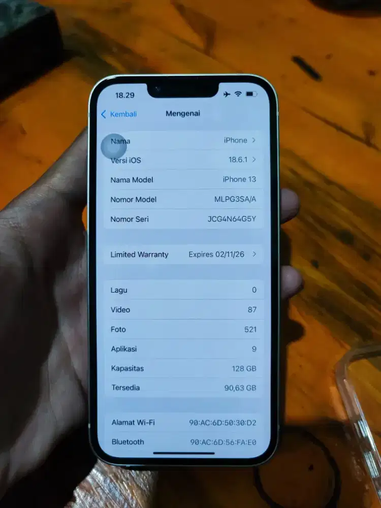 iPhone 13 128gb ibox