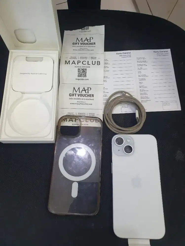 Iphone 15 128gb bh82% mulus perfect ex resmi digimap
