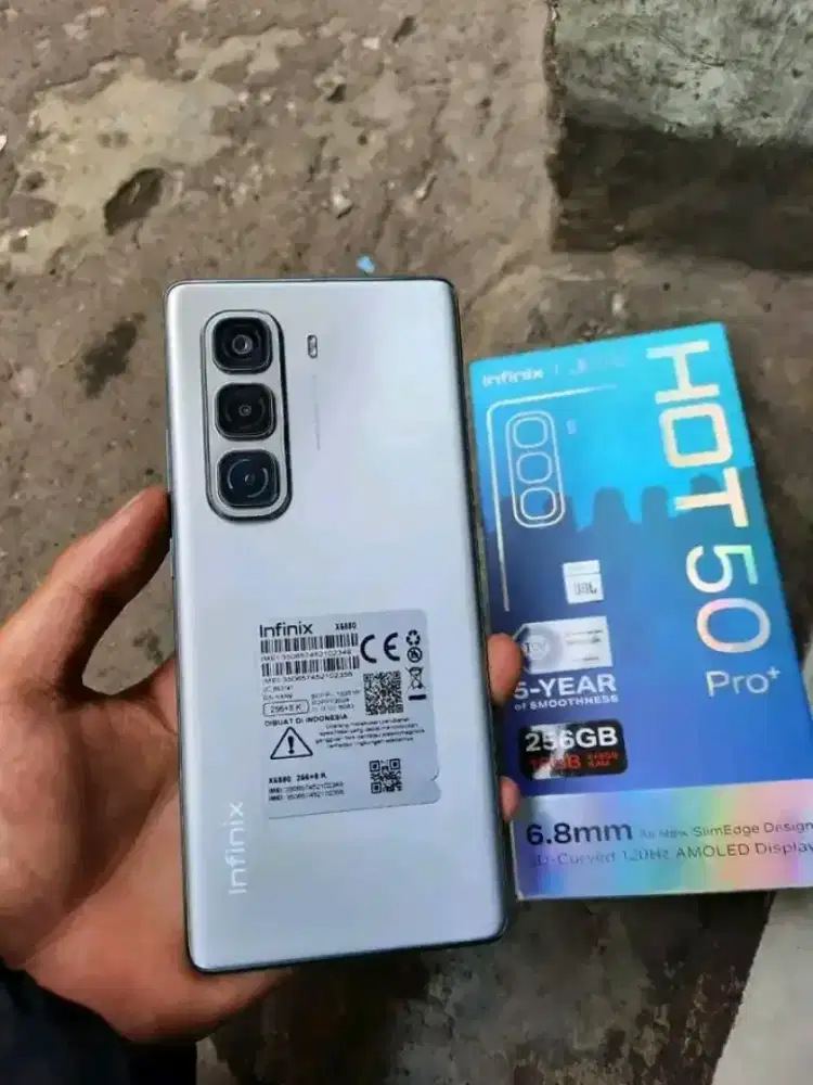 INFINIX HOT 50 PRO PLUS RAM 8+8/256 FULLSET ORI