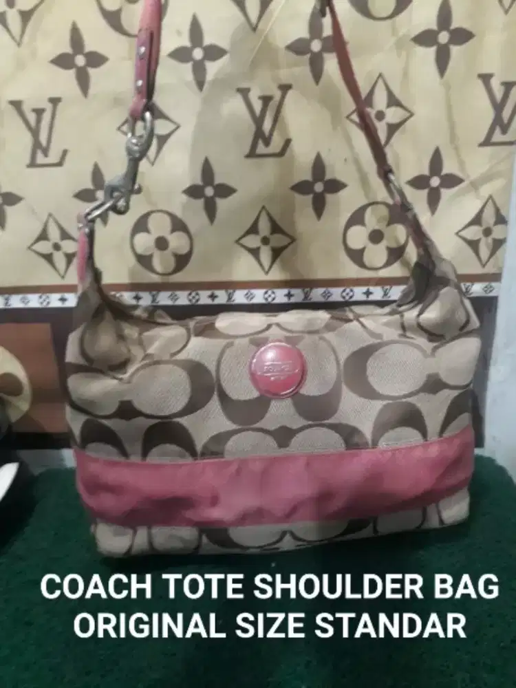 COACH TOTEBAG ORIGINAL SIZE STANDAR KNDISI OK SIAP PAKAI ASLI BUKAN KW