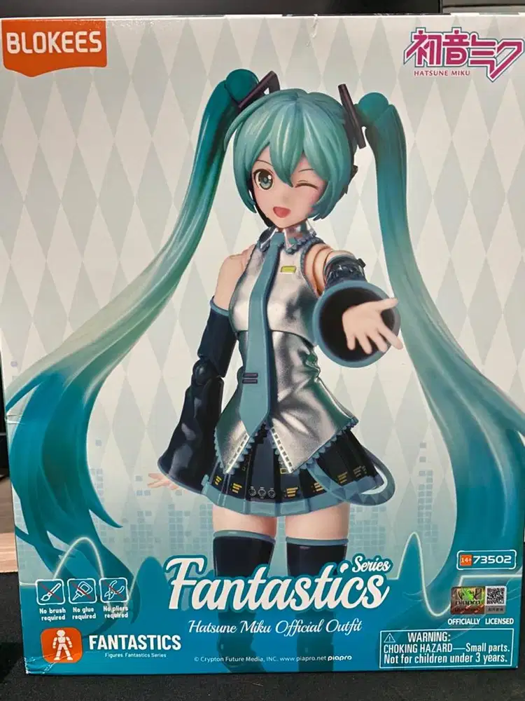 Hatsune Miku Blokees (Sudah dirakit!!)