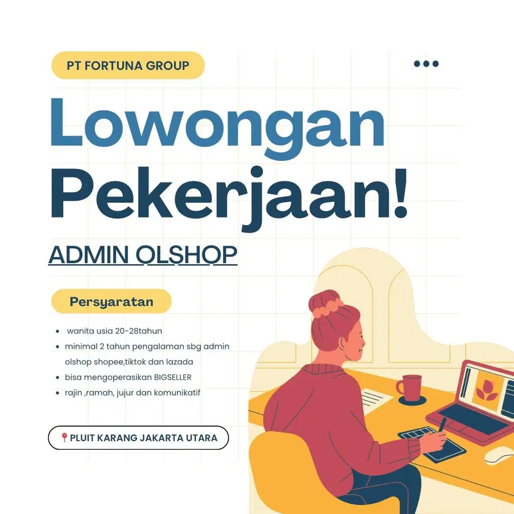ADMIN OLSHOP BERPENGALAMAN