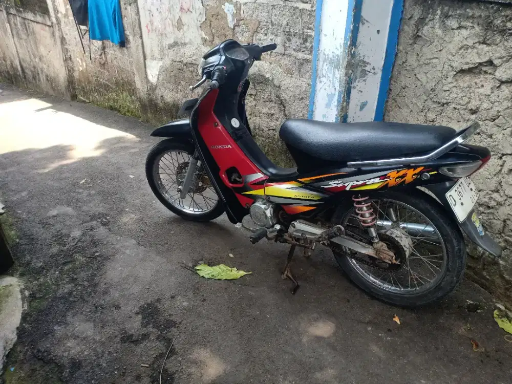 Supra doble x th 2002 surat kumplit