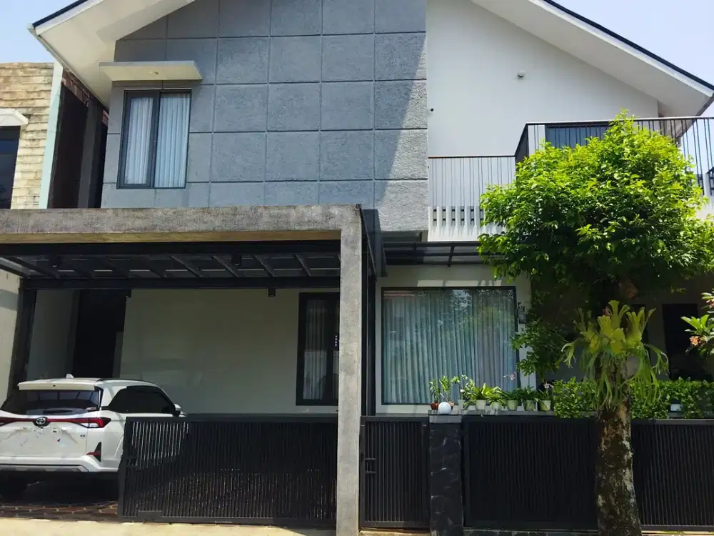 Rumah Villa 2 Lantai Siap Huni Fully Furnished Di Sentul City Bogor.
