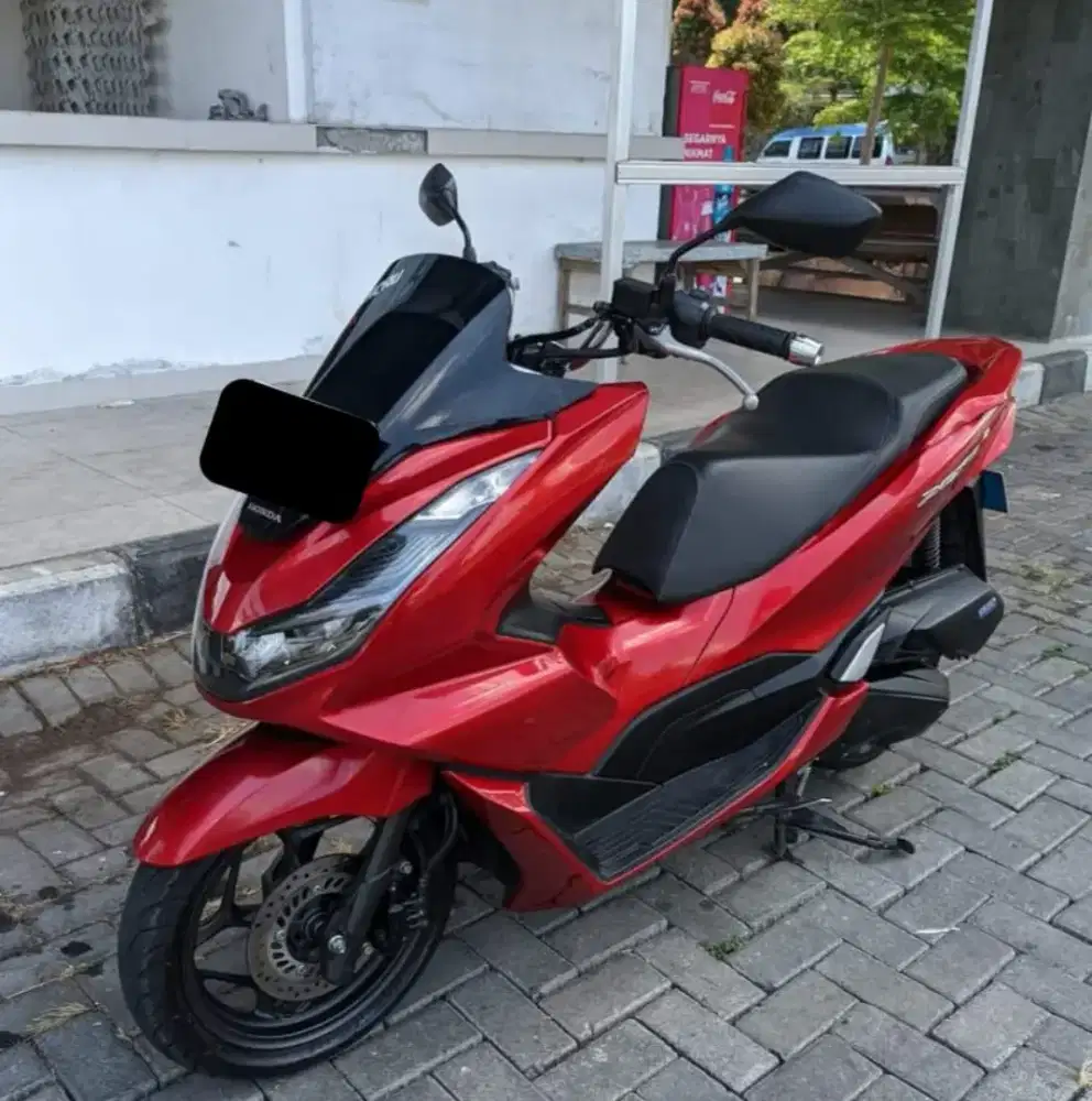 F'S Honda PCX CBS 160 thn 2023 merah glossy