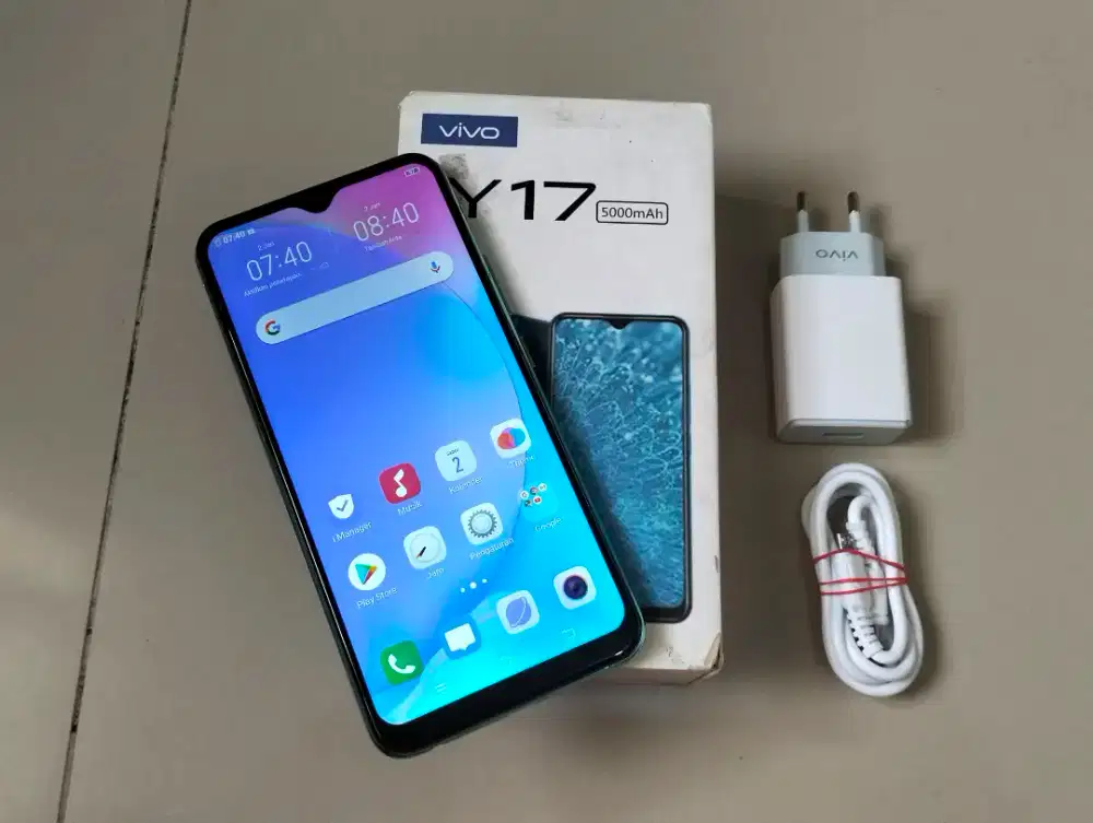 BUTUH UANG VIVO Y17 RAM 8GB / 256GB 4G LTE Duos 6.35in Finger 5000Mah