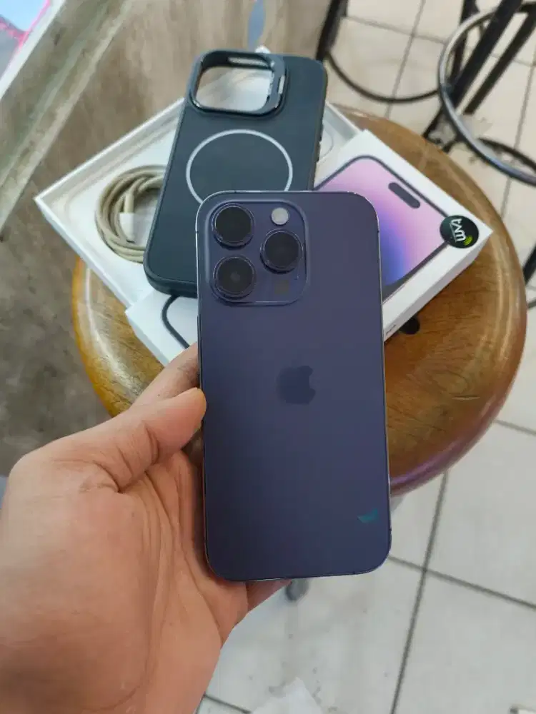 iPhone 14 Pro 128GB iBox resmi mulus no minus