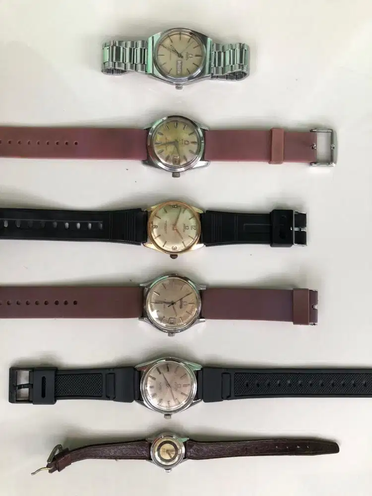 Borong jam Titus automatic vintage murah