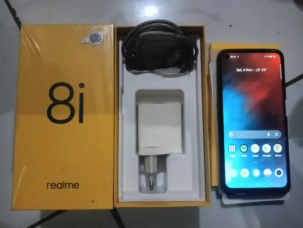 Jual HP REALME 8i RAM 4/64 Lengkap
