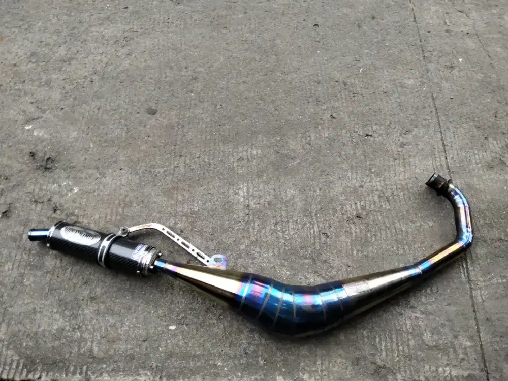 Knlpot satria 2tak hiu ru