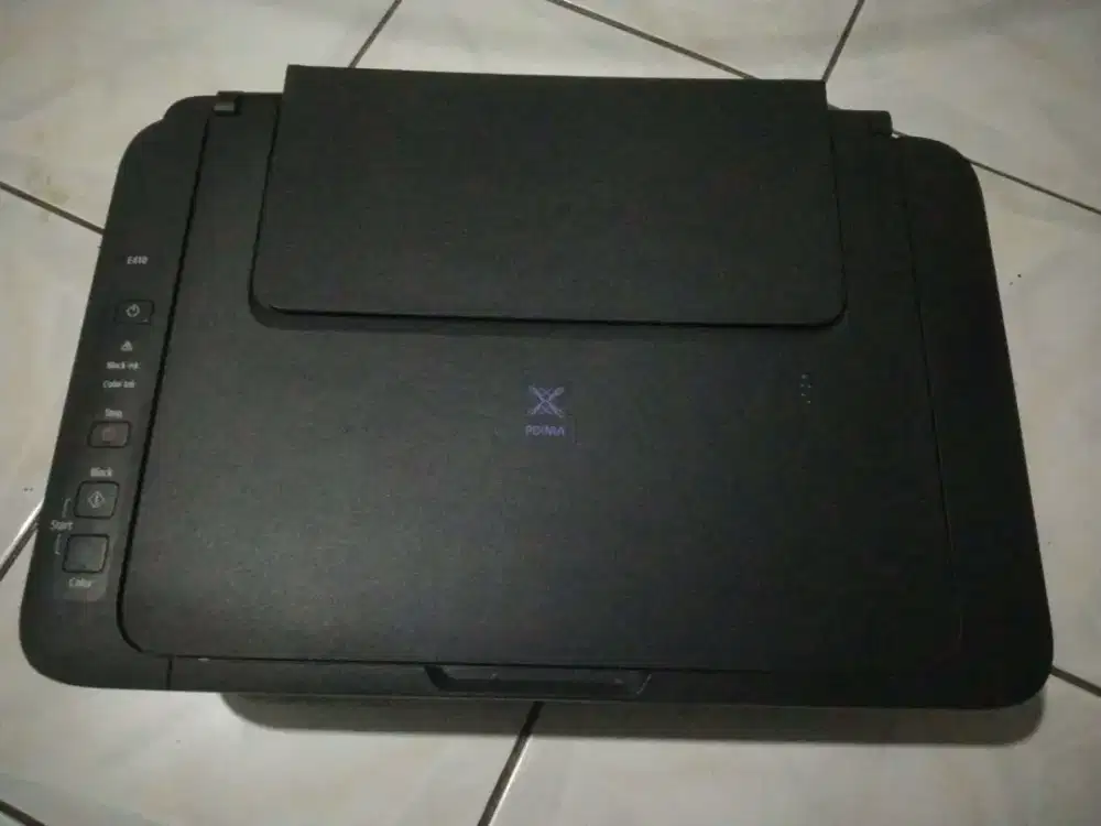 Printer Canon Pixma E410 Mulus – Normal Semua, Tinggal Isi Tinta!