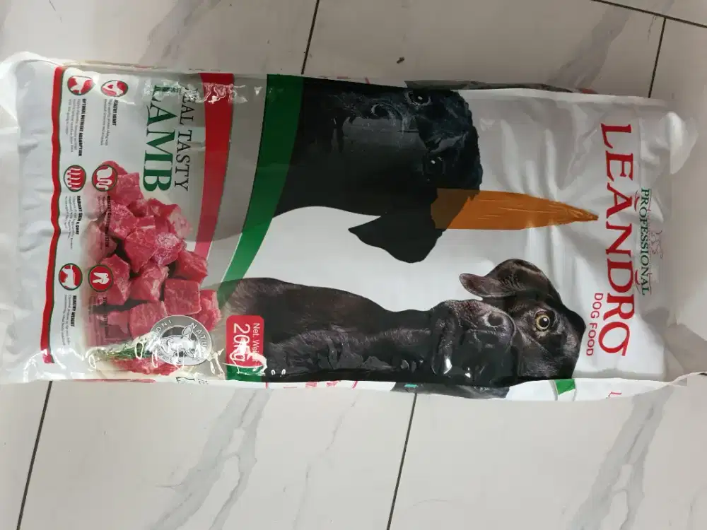 Profesional Leandro Lamb 20kg - Makanan Kering Anjing - RealTasty Lamb