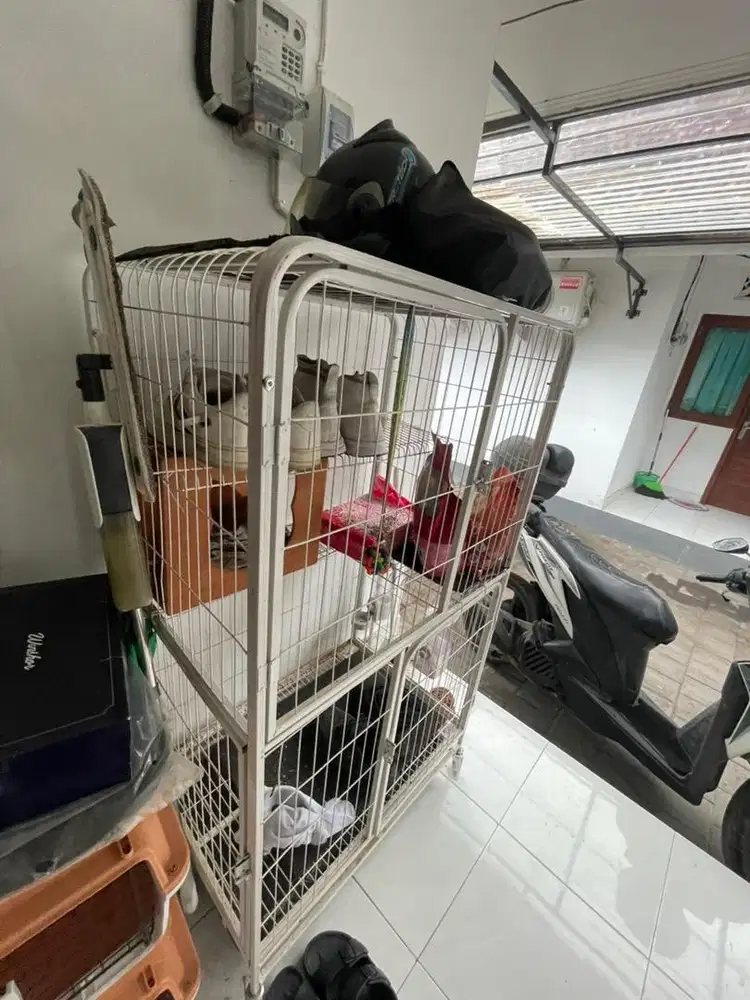 Jual kandang kucing 3 tingkat