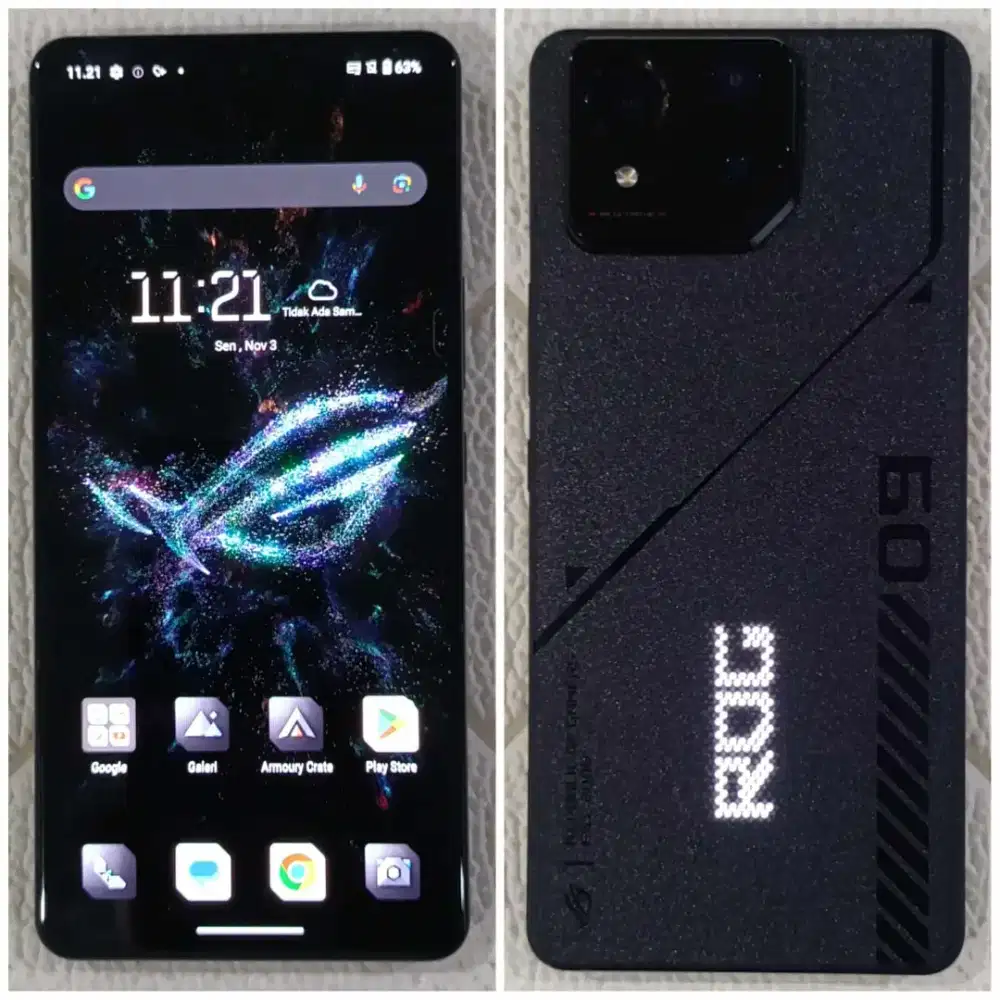 ASUS ROG PHONE 9 FE RAM 12/256 FULLSET SUPER MULUS NO MINUS