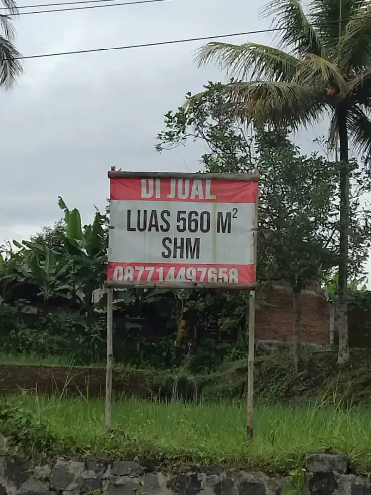 DIJUAL Tanah Lokasi Strategis di Tasikmalaya 520 Jt