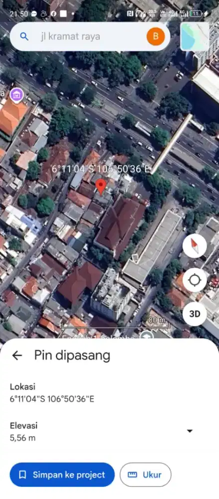 DI JUAL RUMAH SANGAT STRATEGIS DI KWITANG JAKARTA PUSAT
