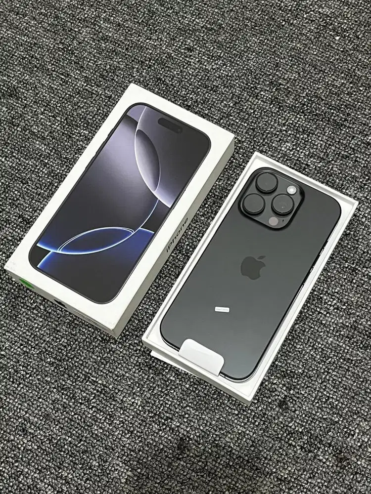 Iphone 16 pro 256gb ex ibox baru sebulan