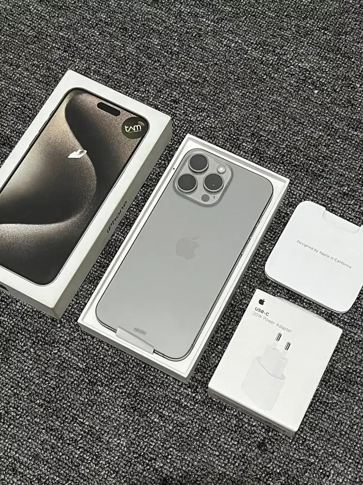 Iphone 15 pro max 256gb ibox fullset original