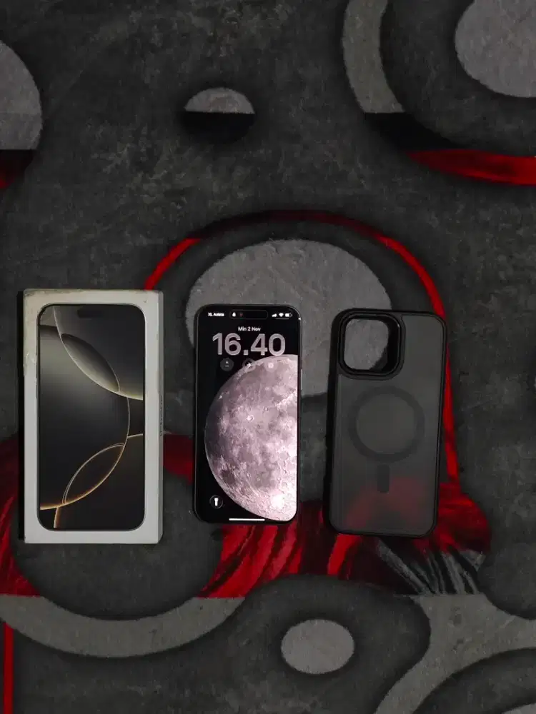 iPhone 16 Pro Max 256 iBox Mulus No Minus Like New Baru Sebulan