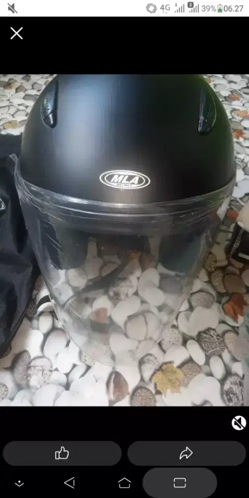 Helm halface baru  100%
