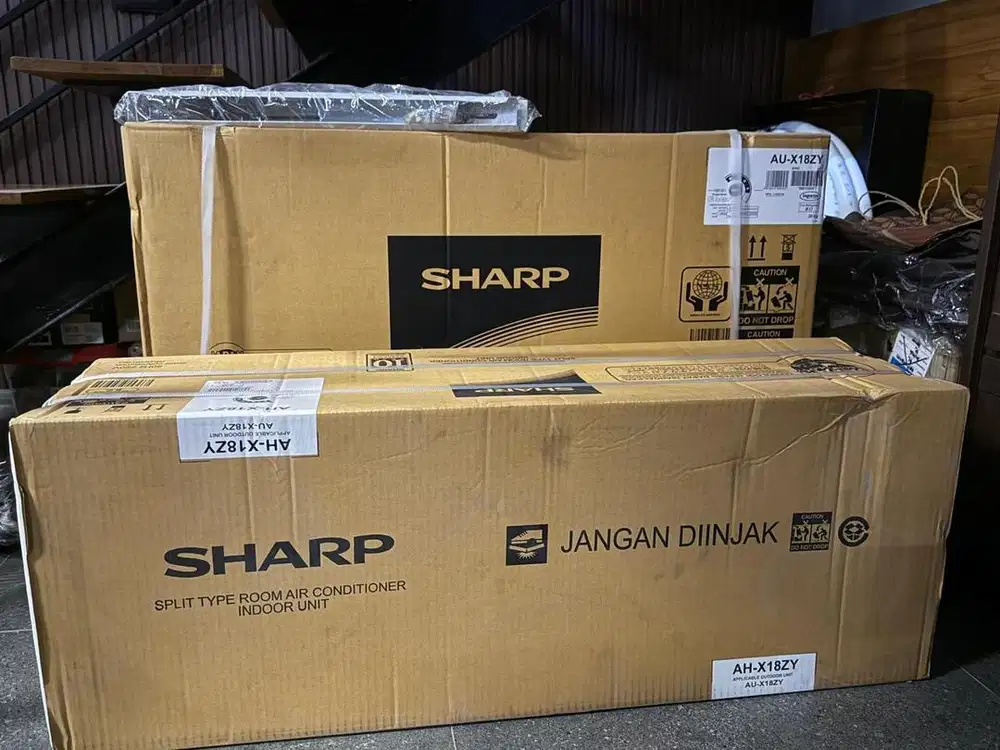 Sharp AC 2 Pk Ah-X18Zy J-Tech Inverter 1,640 Watt