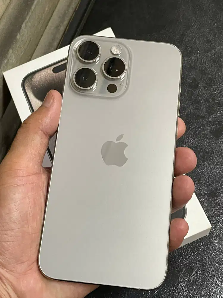 iPhone 15 Pro Max 256gb iBox Natural Titanium Fullset ORI