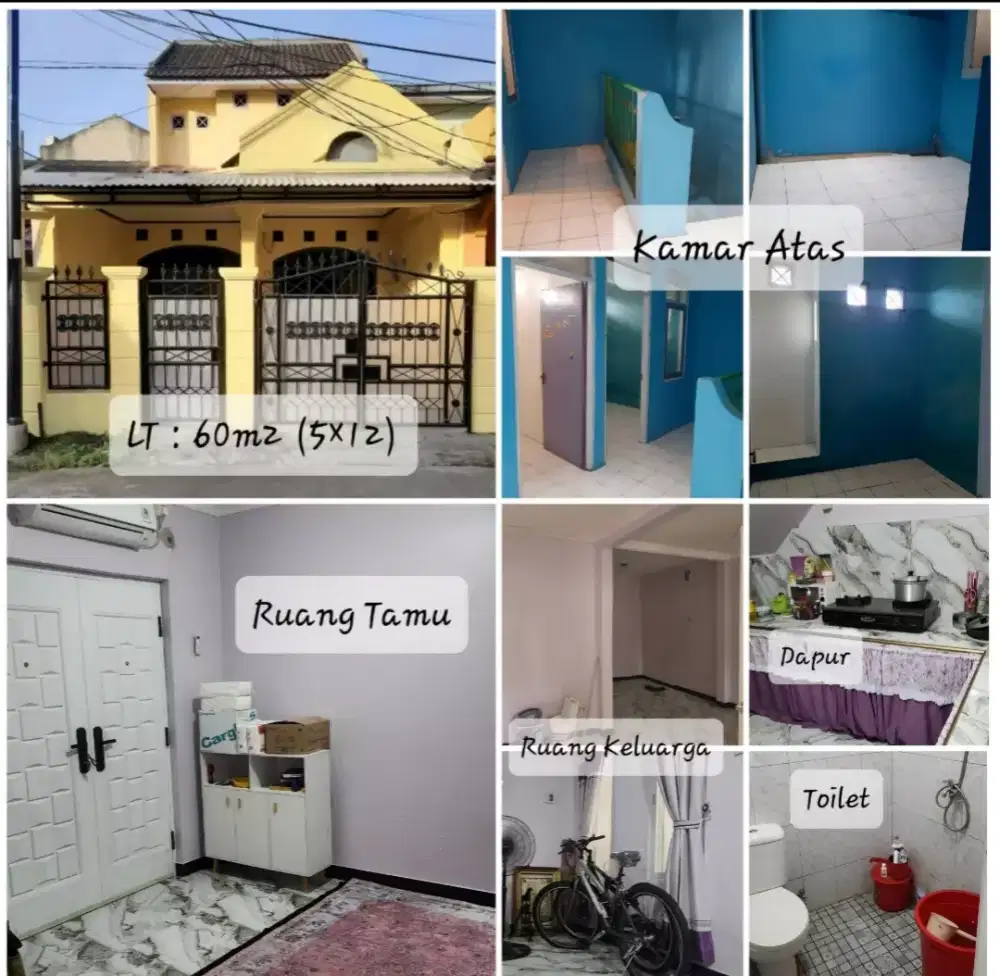 Bismillah dijual Rumah Villa Mutiara Pluit Blok i Kota Tangerang