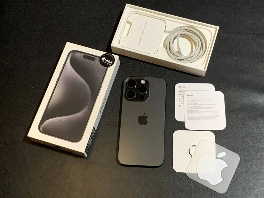 iPhone 15 Pro Max 256gb Black Titanium iBox Digimap Original