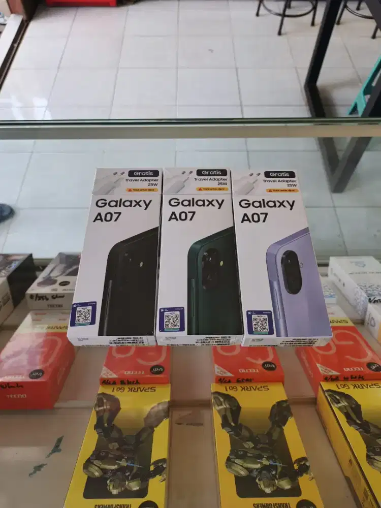 SILAHKAN WHATSAPP Samsung Galaxy A07 6/128 Garansi resmi 1thn
