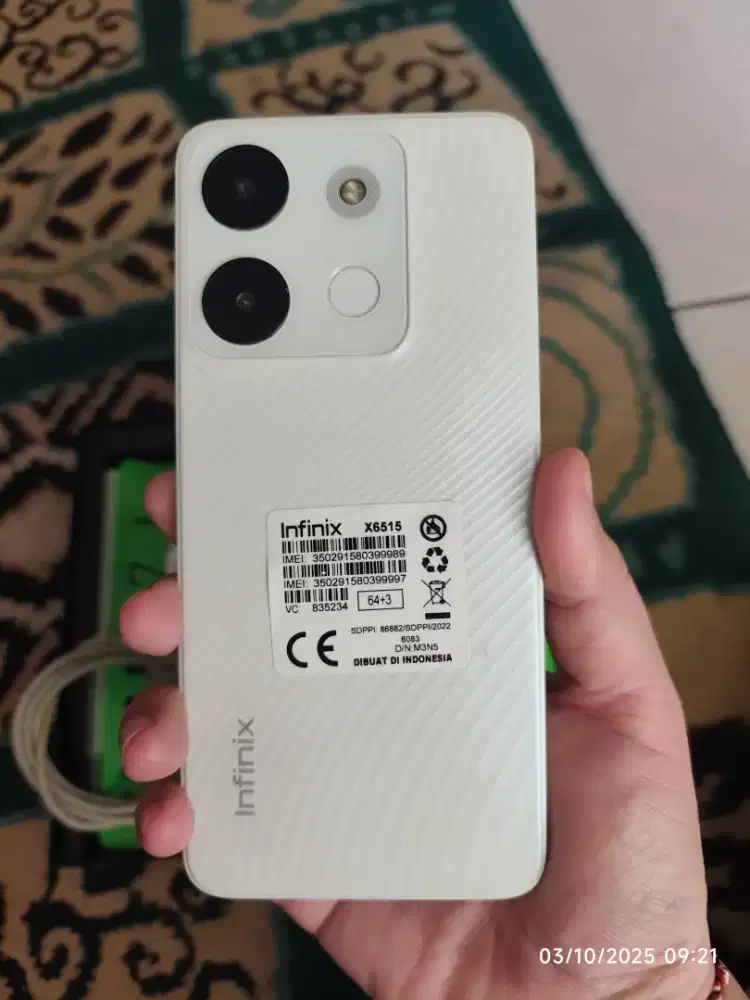 Infinix SMART 7 Putih 6/64gb
